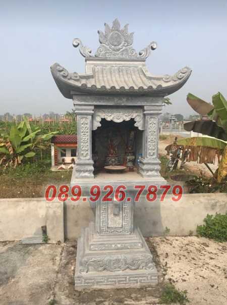 Mẫu am miếu thờ đá đặt ngoài nghĩa trang lăng mộ nhà mồ bán cà mau