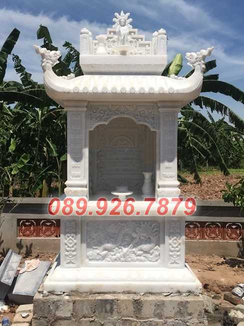 Mẫu cây hương đá đẹp bán vĩnh long - Mẫu bàn thờ thiên để tro hài cốt