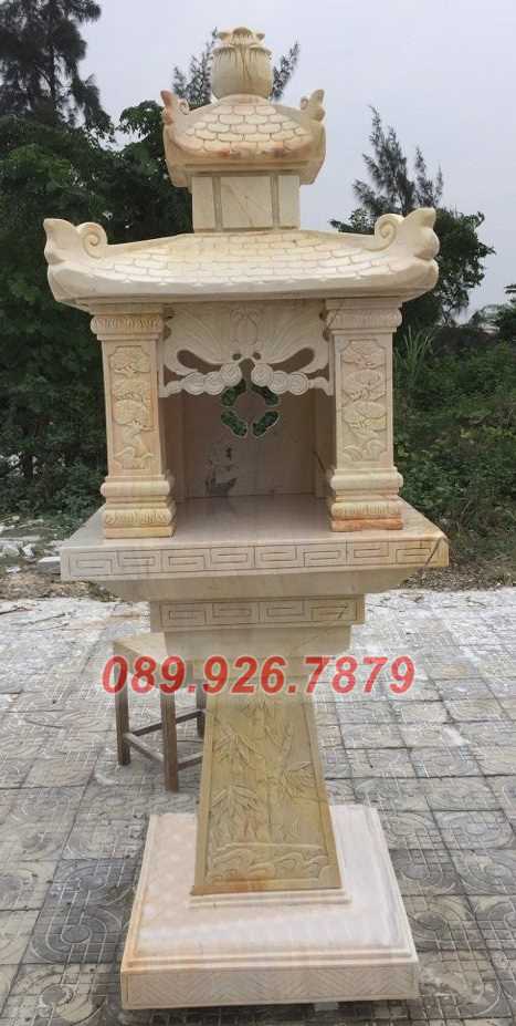 Miếu thờ đá - Mẫu am thờ ngoài trời bằng đá bán phú yên - am thờ đá