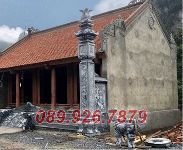 Cột đá đẹp -  Mẫu cột chùa đình miếu bằng đá đẹp bán Sài Gòn HCM