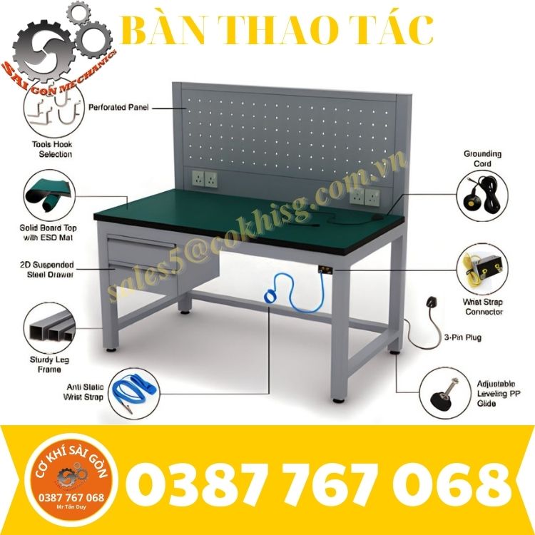 Bàn thao tác chống tĩnh điện