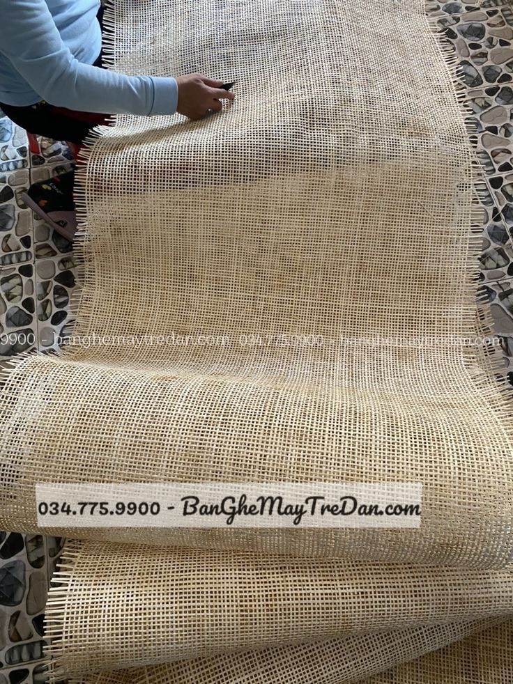 Cuộn lới mây đan ô vuông, lưới mây đan caro