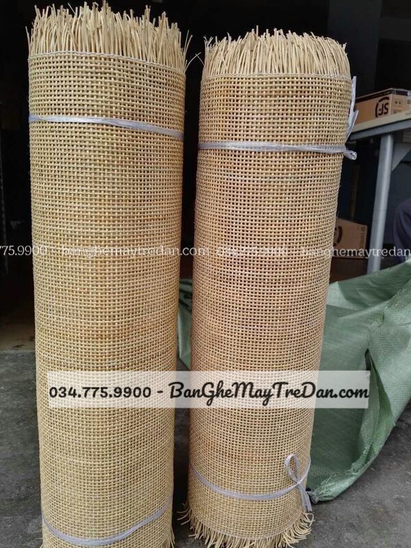 Cuộn lới mây đan ô vuông, lưới mây đan caro