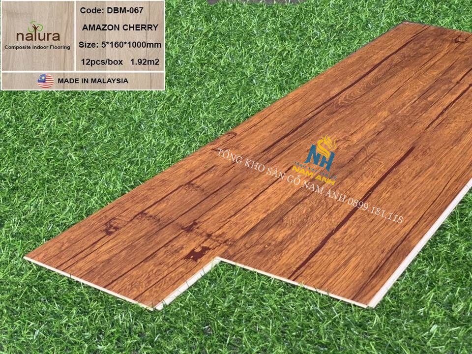 Sàn gỗ nhựa trong nhà - Nhập khẩu Malaysia