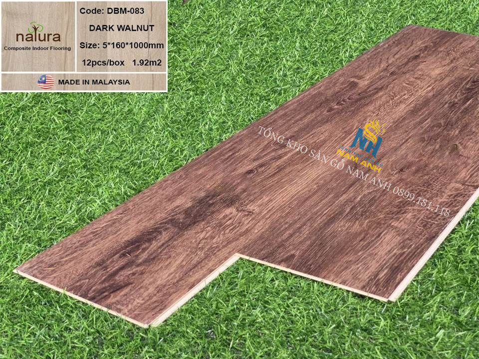 Sàn gỗ nhựa trong nhà - Nhập khẩu Malaysia