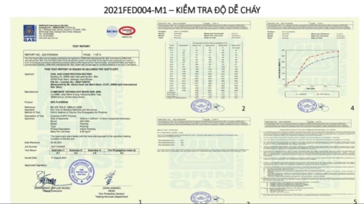 Sàn gỗ nhựa trong nhà - Nhập khẩu Malaysia