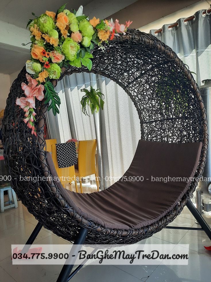 Ghế tổ chim đan rối để ngoài trời đa dạng mẫu mã