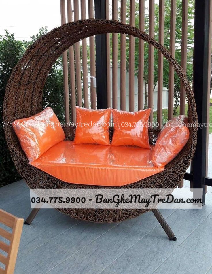 Ghế tổ chim đan rối để ngoài trời đa dạng mẫu mã