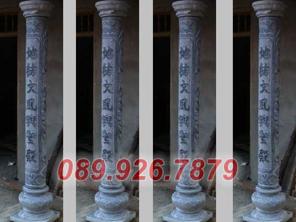 Cột đá đẹp - Mẫu cột lăng mộ bằng đá đẹp bán vĩnh long- Cột đá nhà ch