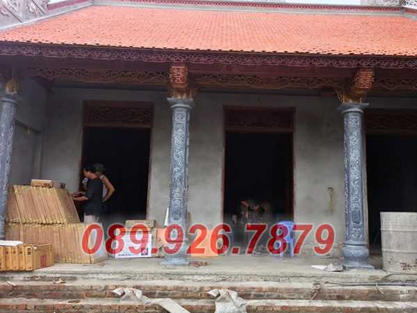 Cột đá đẹp - Mẫu cột đá lăng mộ đẹp bán Đắk Lắk - Cột chùa miếu nhà