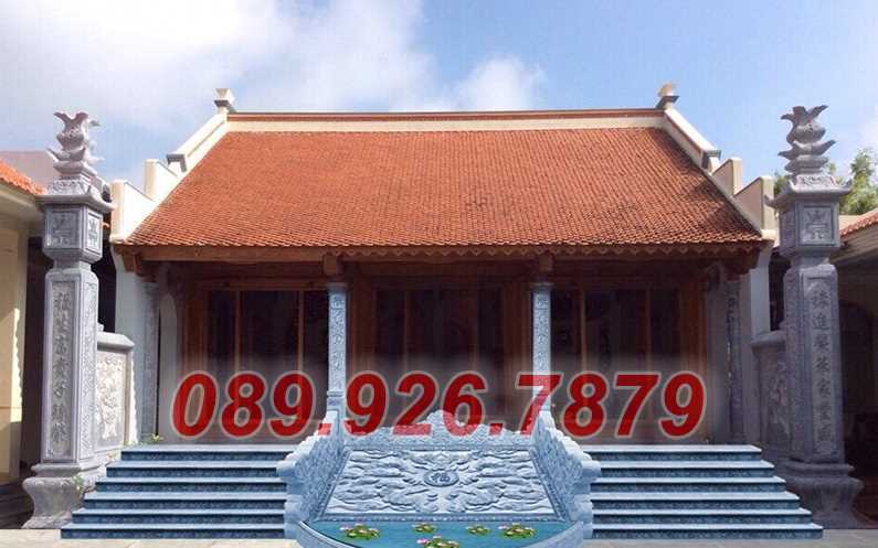 Cột đá đẹp - Mẫu cột đá lăng mộ bán bình đinh - Cột chùa miếu đình