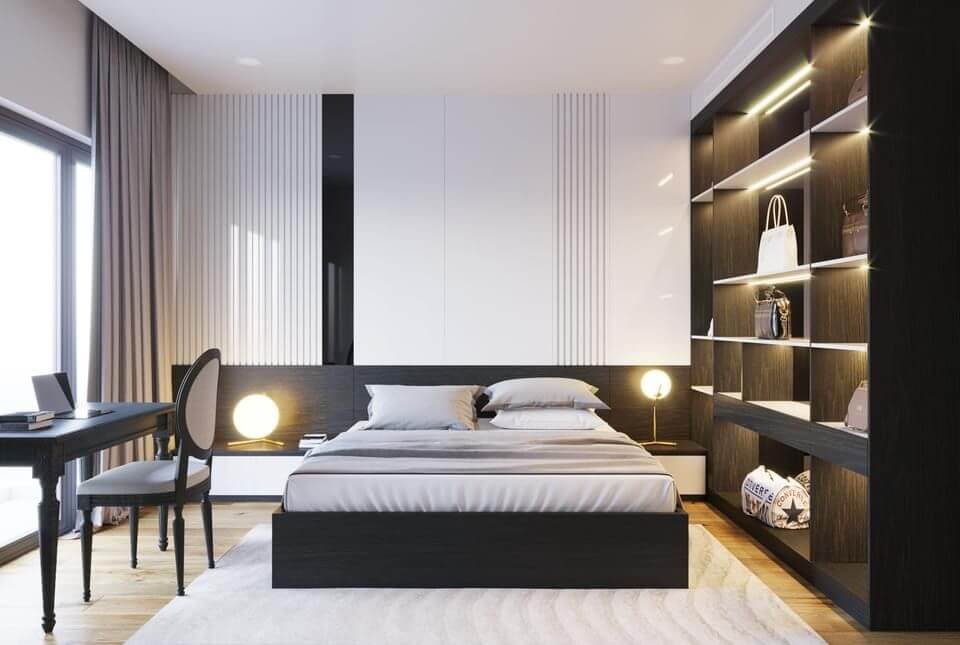 Thiết kế nội thất phòng ngủ sang trọng và đẳng cấp với những ý tưởngđộ