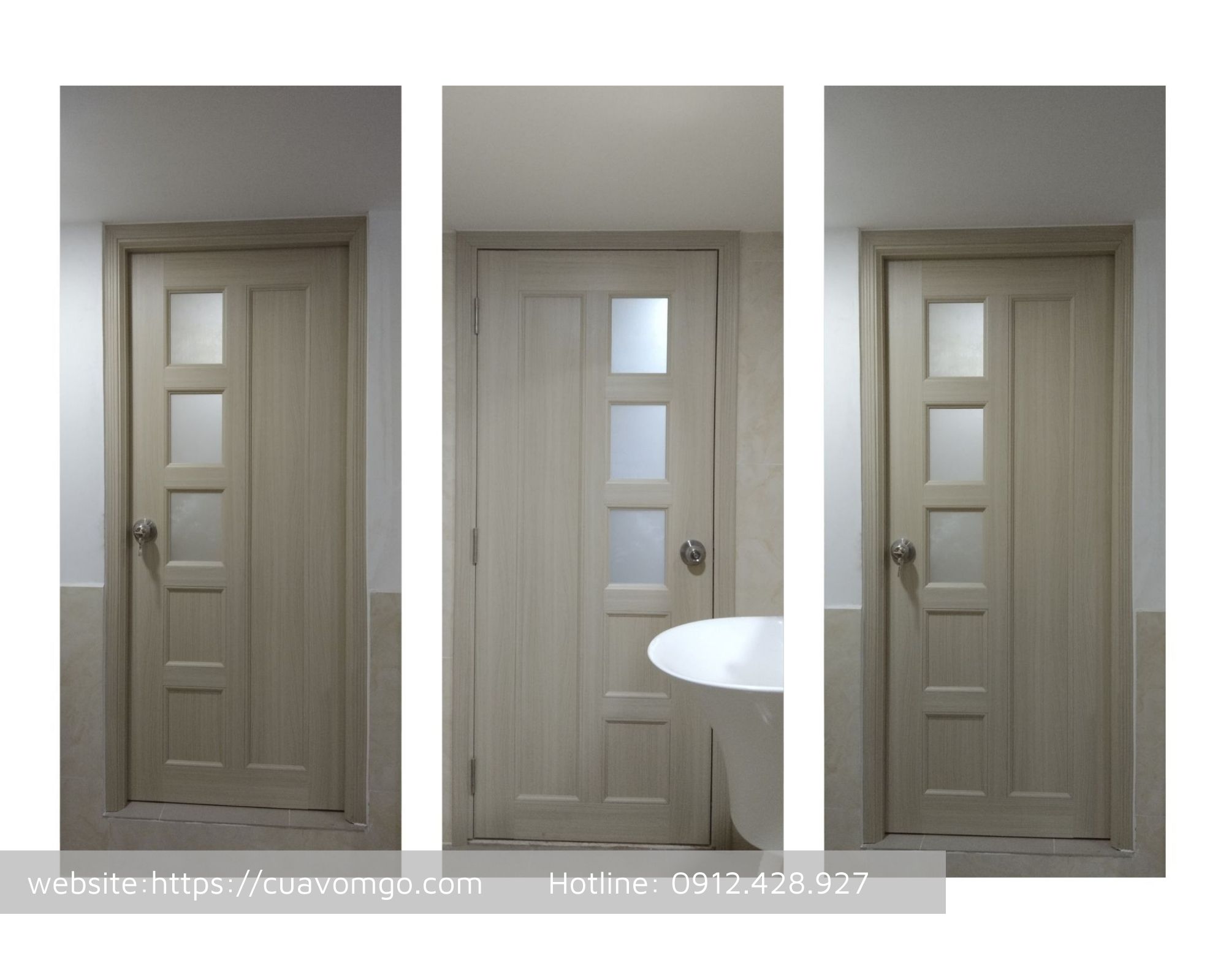 Cửa nhựa Đài Loan tại Tân Phú  Cửa nhựa giả gỗ giá rẻ