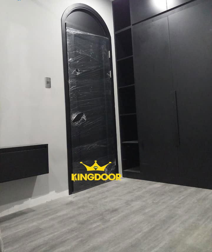 cửa vòm nhựa composite nhà ở cao cấp sang xịn