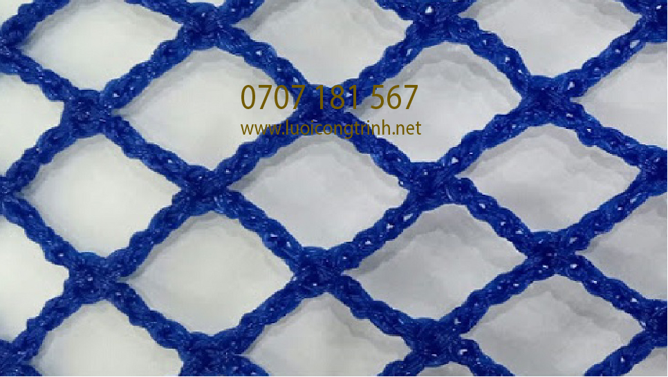 Lưới an toàn nhựa HDPE cho thi công nhà thép
