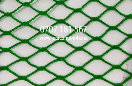 Lưới an toàn nhựa HDPE cho thi công nhà thép