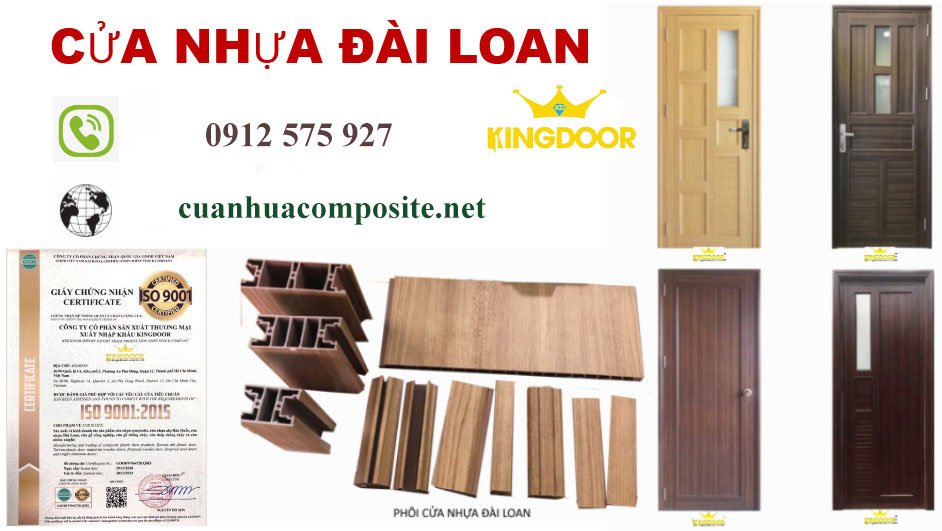 Cửa Nhựa Đài Loan tại Đồng Tháp - Cửa nhựa giả gỗ giá rẻ