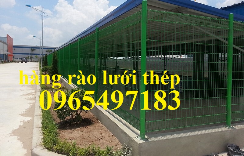 Hàng rào lưới thép hàn, lưới thép hàn làm hàng rào bảo vệ