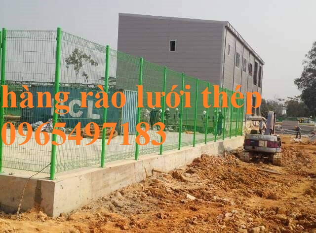 Hàng rào lưới thép hàn, lưới thép hàn làm hàng rào bảo vệ