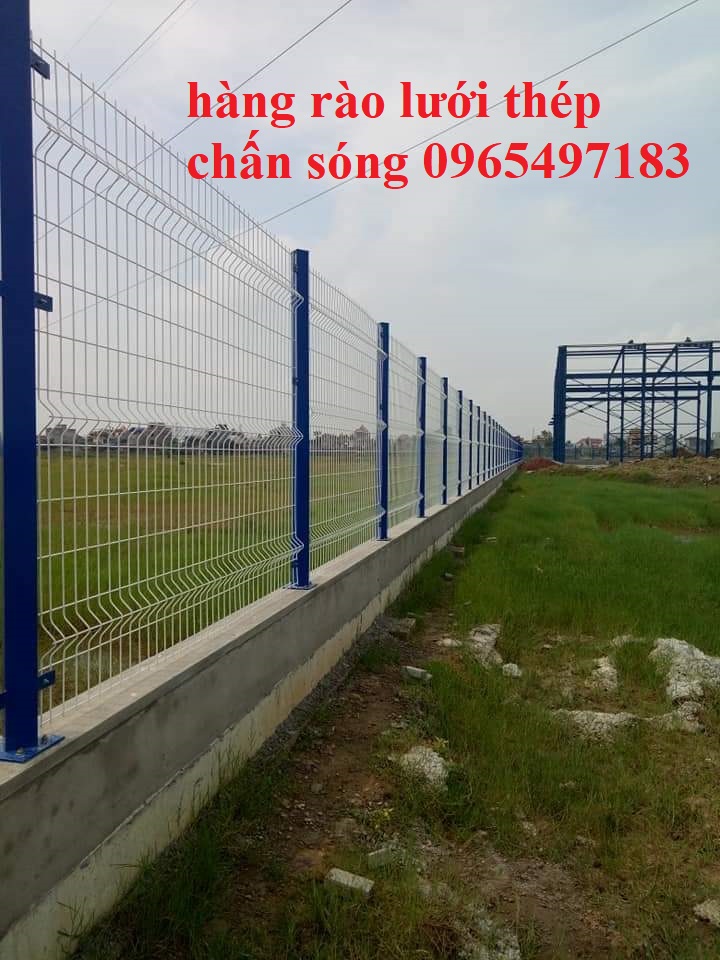 Hàng rào lưới thép hàn, lưới thép hàn làm hàng rào bảo vệ