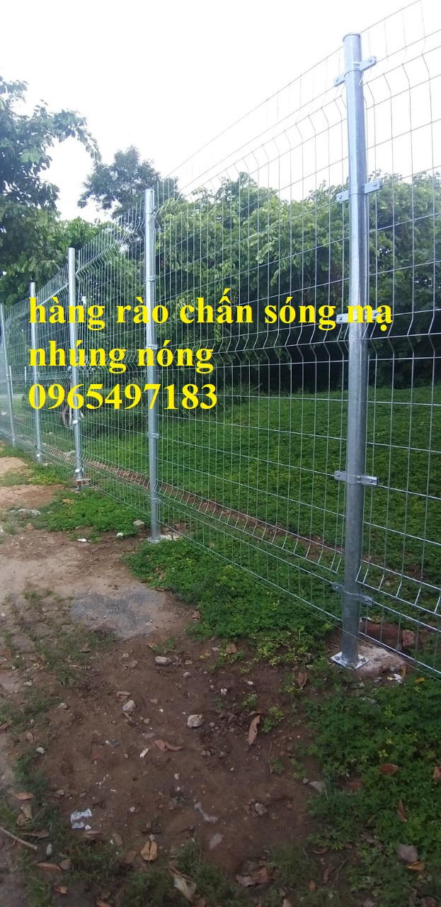 Hàng rào lưới thép hàn, lưới thép hàn làm hàng rào bảo vệ