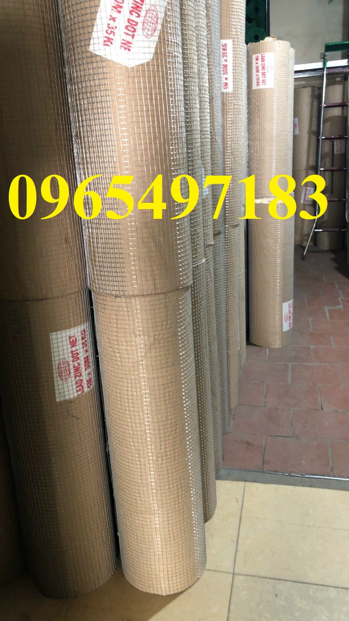 Lưới thép hàn mạ kẽm dây 1 ly ô 12x12 khổ 1m, 1.2m