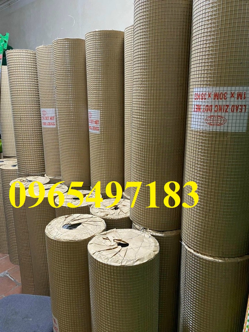 Lưới thép hàn mạ kẽm dây 1 ly ô 12x12 khổ 1m, 1.2m