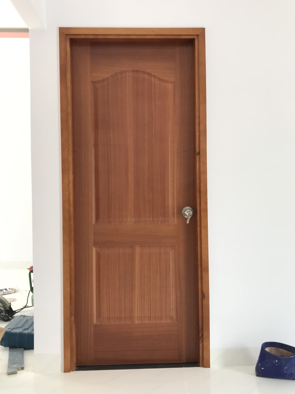 Cửa gỗ công nghiệp HDF veneer tại Nha Trang