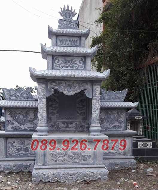 Lăng thờ đá - Mẫu lăng thờ bằng đá đẹp - Mẫu củng thờ kỷ đài thờ đá