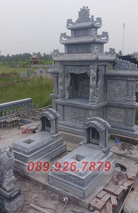 Lăng mộ đá - Mẫu lăng mộ đá đẹp bán đồng tháp- Lăng thờ ông bà đá đẹp