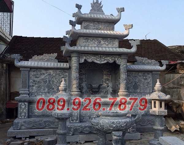 Lăng mộ đá - Mẫu lăng mộ đá đẹp bán đồng tháp- Lăng thờ ông bà đá đẹp