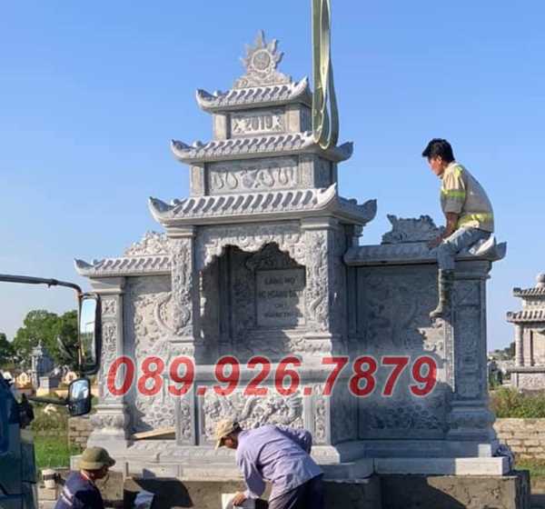 Lăng mộ đá - Mẫu lăng mộ đá đẹp bán đồng tháp- Lăng thờ ông bà đá đẹp