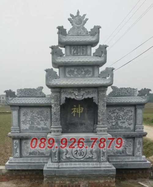 Lăng thờ đá- Mẫu lăng thờ bằng đá đẹp bán trà vinh - Củng thờ kỷ đài