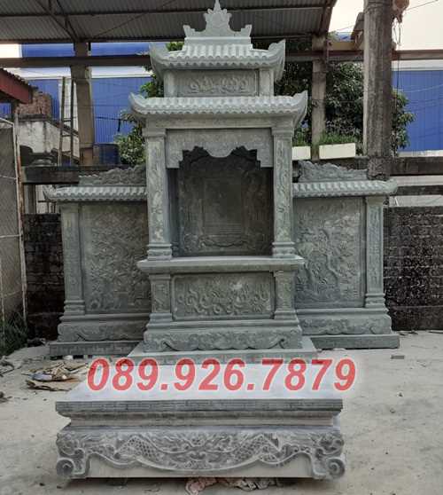 Mẫu lăng thờ ông bà cha mẹ dòng họ gia tộc bằng đá đẹp tại Vũng Tàu