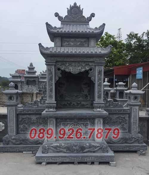 Mẫu lăng thờ ông bà cha mẹ dòng họ gia tộc bằng đá đẹp tại Vũng Tàu