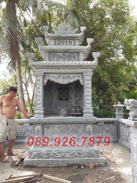 Lăng thờ đá - Mẫu lăng thờ bằng đá đẹp bán đồng tháp - Củng thờ kỷ đài