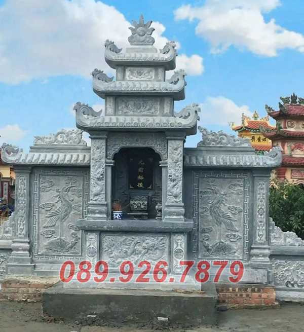 Lăng thờ đá - Mẫu lăng thờ đá đẹp bán sóc trăng- Kỷ đài củng thờ