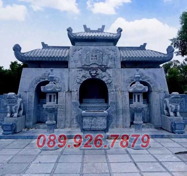 Lăng thờ đá - Mẫu lăng thờ đá đẹp bán sóc trăng- Kỷ đài củng thờ