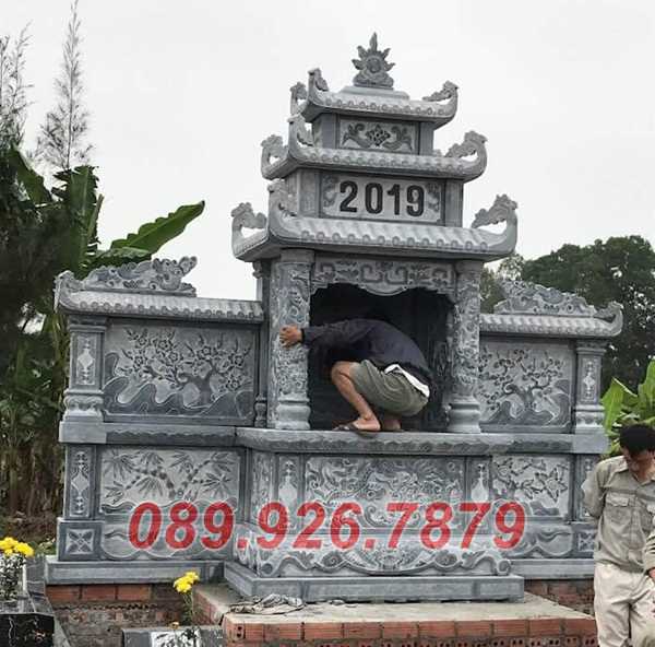 Lăng thờ đá - Mẫu lăng thờ bằng đá đẹp bán an giang - Củng thờ kỷ đài