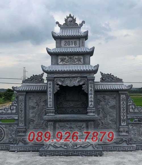 Lăng mộ đá - Mẫu lăng mộ bằng đá đẹp bán Long An - Lăng thờ đá đẹp