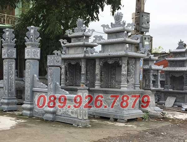 Lăng thờ đá - Mẫu lăng thờ bằng đá đẹp bán long an - Kỷ đài củng thờ