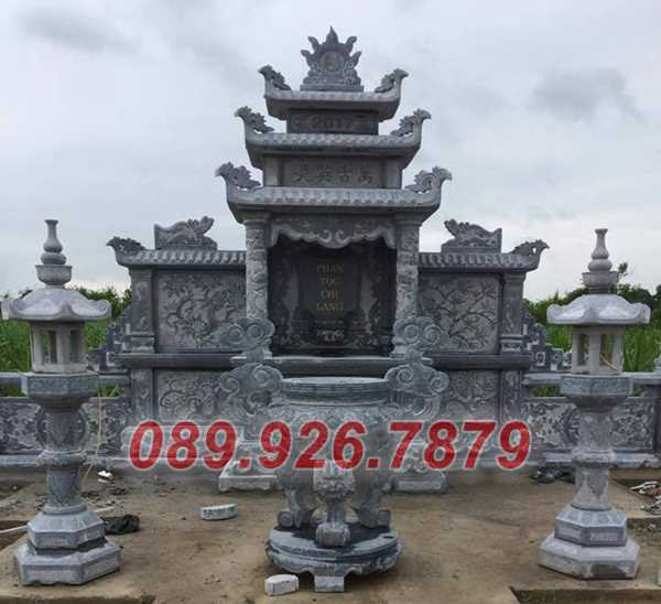 Lăng thờ đá - Mẫu lăng thờ bằng đá đẹp bán long an - Kỷ đài củng thờ