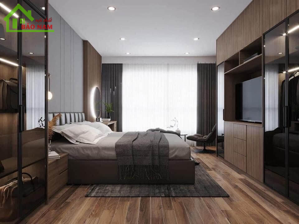 Thiết kế nội thât phòng ngủ hiện đại - nội thất cao cấp