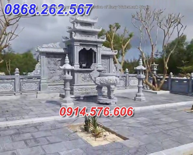 mẫu mộ đá đẹp bán yên bái, 23 lăng mộ đá đơn giản giá rẻ