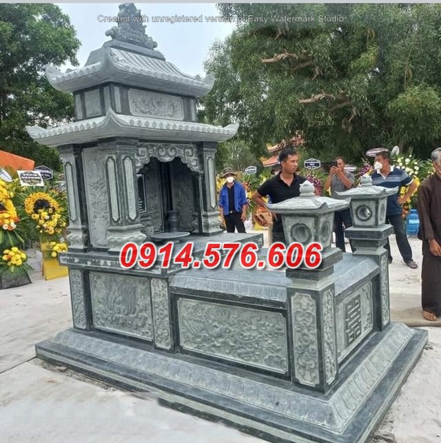 mẫu mộ đá đẹp bán yên bái, 23 lăng mộ đá đơn giản giá rẻ
