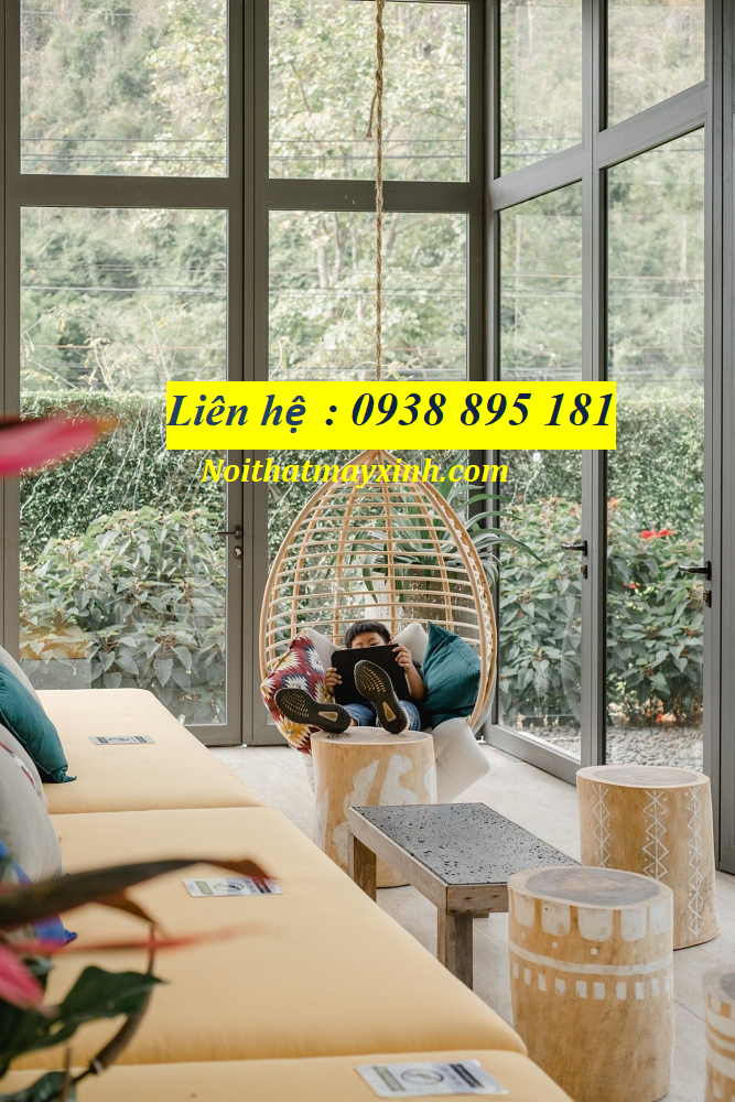 Ghế xich đu để ban công chung cư đẹp tại hcm