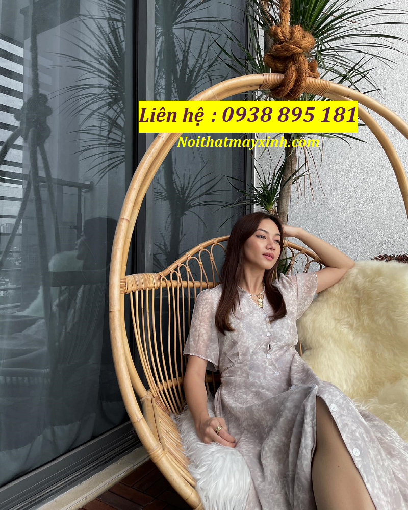 Ghế xich đu để ban công chung cư đẹp tại hcm