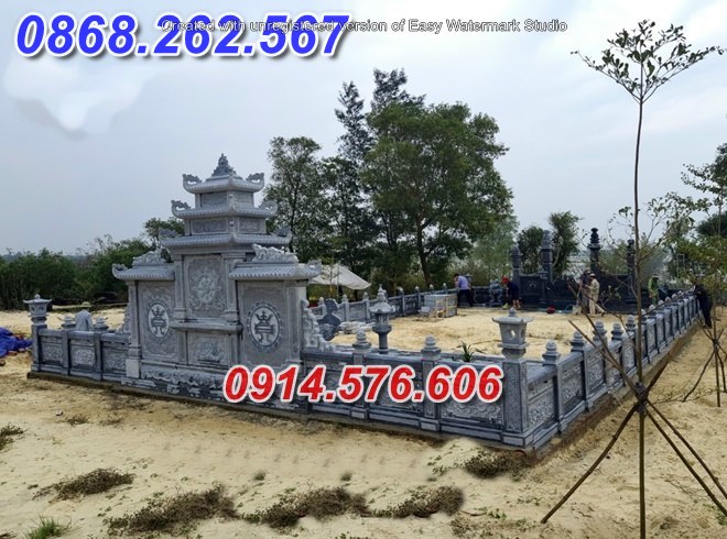 mẫu 46 lăng mộ đá một mái bán bình phước tự nhiên nguyên khối