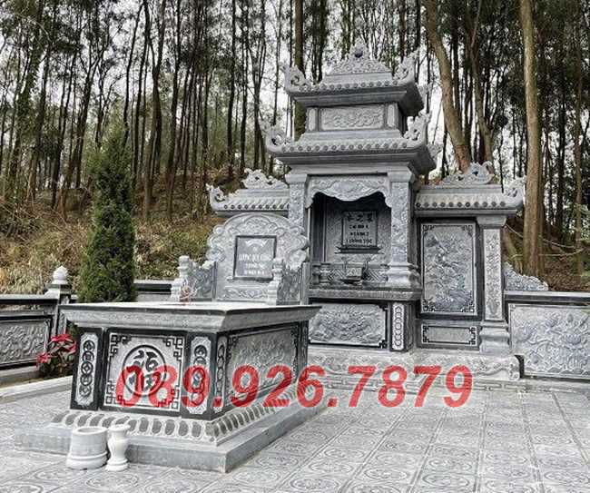 Lăng mộ đá - Mẫu lăng mộ bằng đá bán Long An - Tư vấn xây lăng mộ đá