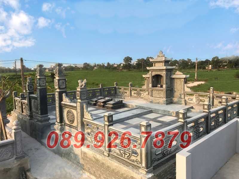 Lăng mộ đá - Mẫu lăng mộ bằng đá bán Sóc Trăng - Tư vấn xây lăng mộ